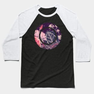 Night Garden Collage Baseball T-Shirt